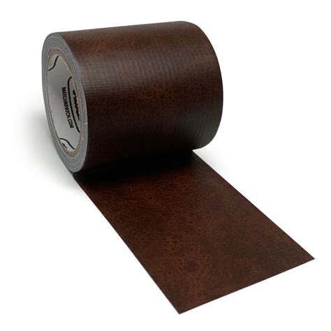 brown leather furniture patches|brown duck tape for leather.